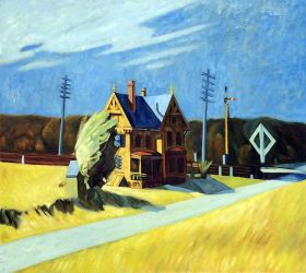 Railroad Crossing, 1923