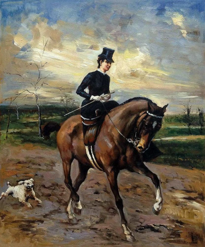 The Amazon with Puppy