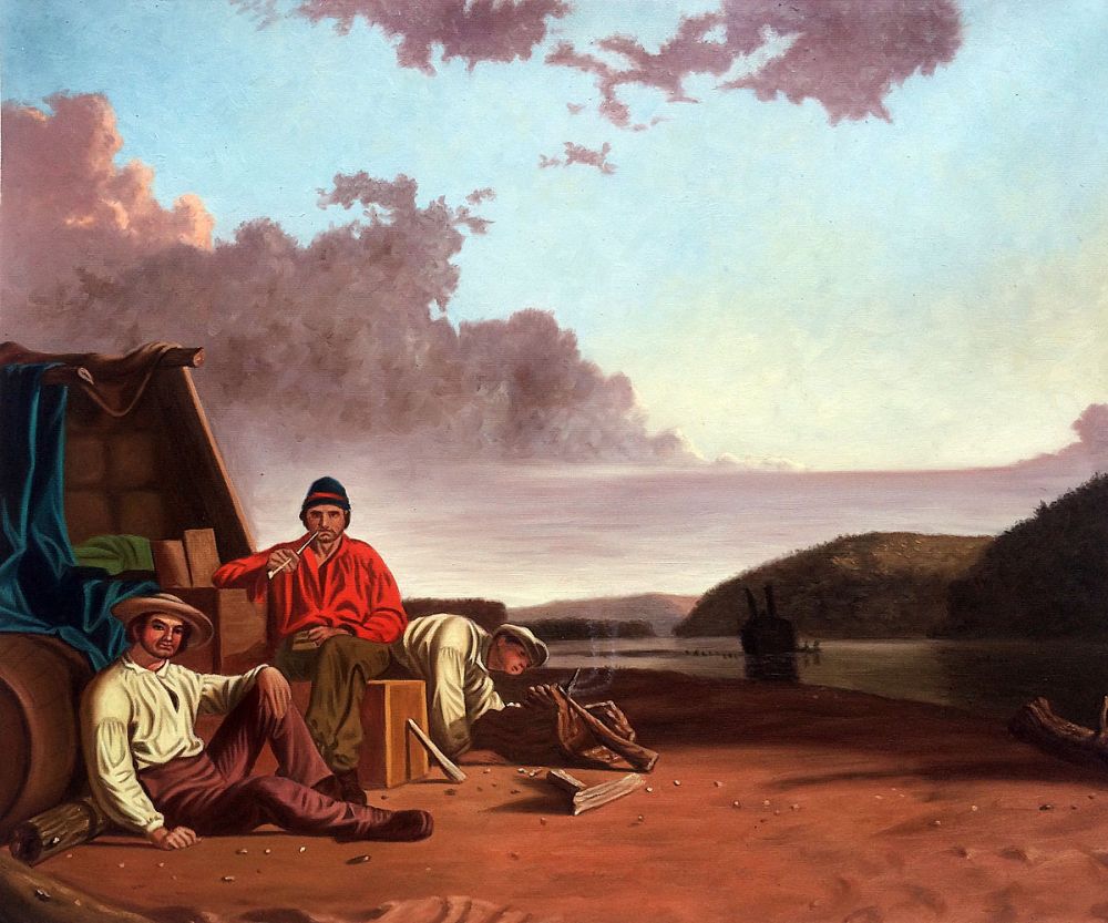 Watching the Cargo, 1849