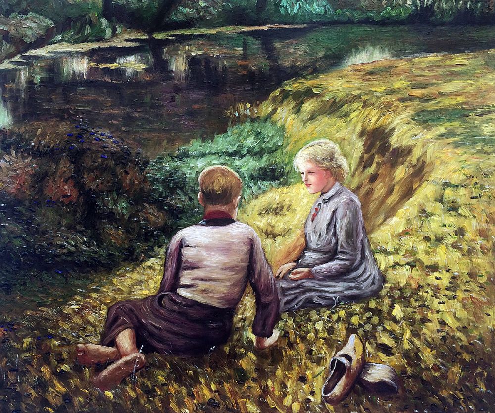 Children in a Landscape