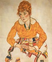 Portrait of the Artist's Wife, 1917