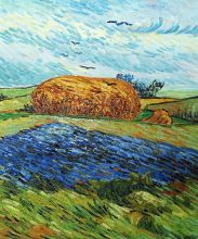 Haystack Under a Rainy Sky, 1890