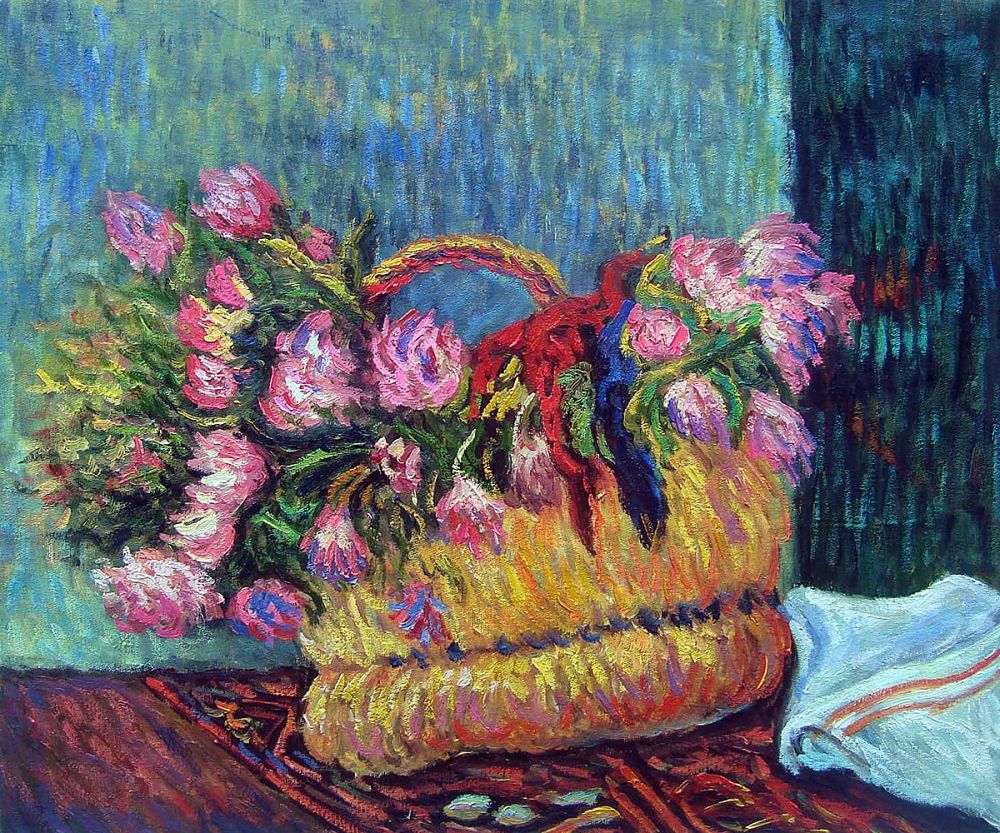 Basket of Flowers, 1884