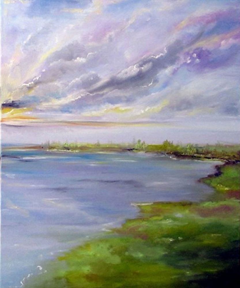 Horizon2 double painting