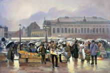 The Market for The Theater in Antwerp