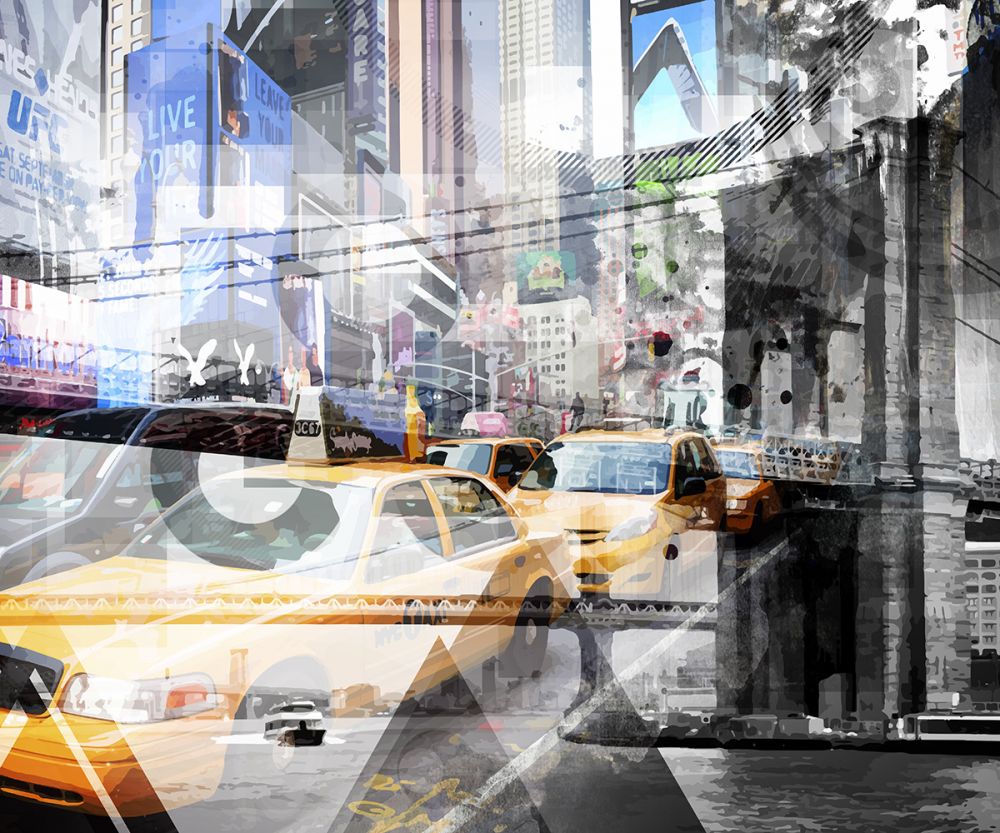 New York City, Geometric Mix No 9