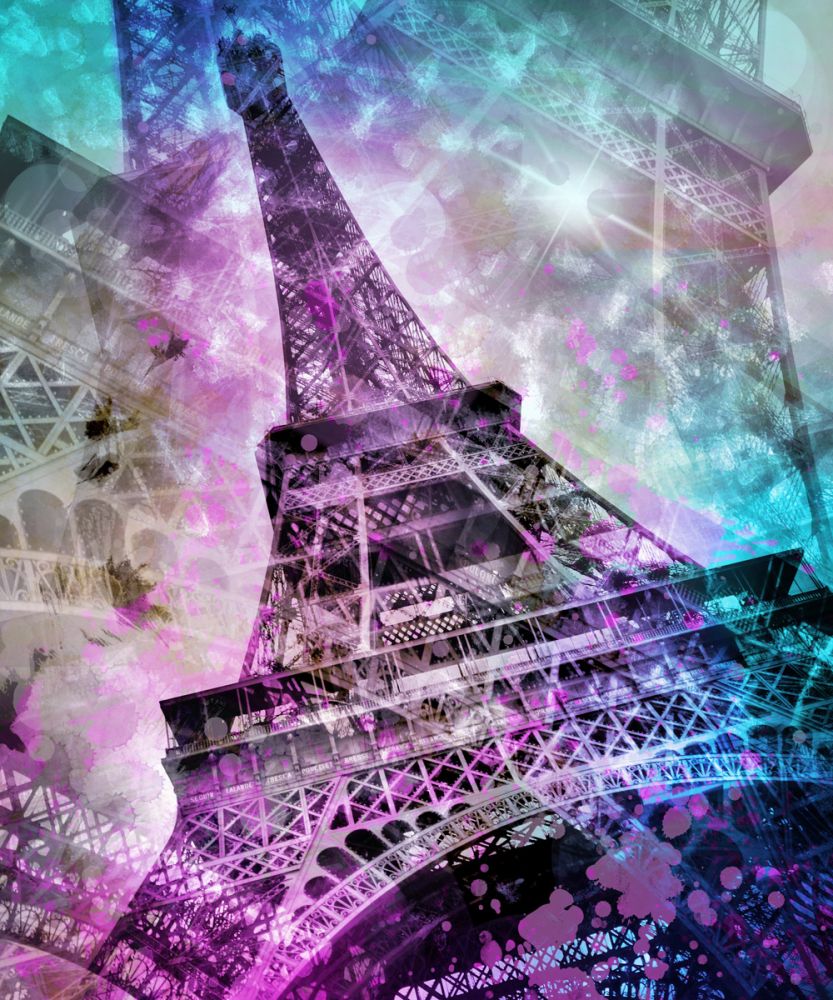 Pop Art, Eiffel Tower