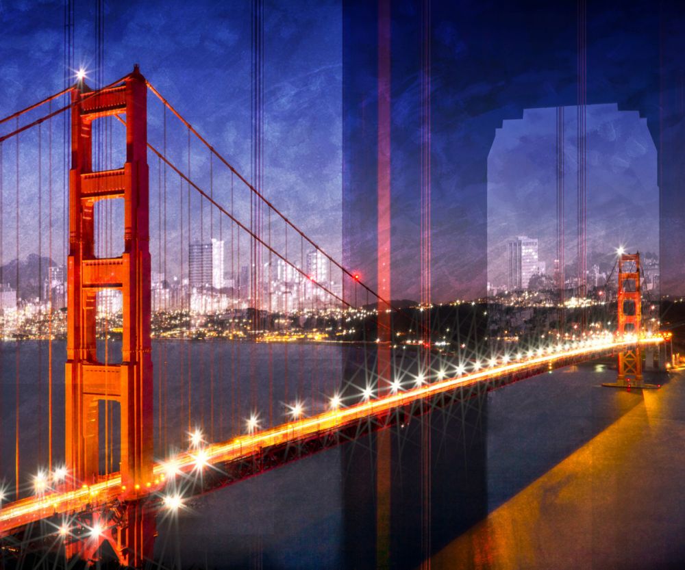 City Art, Golden Gate Bridge Composing