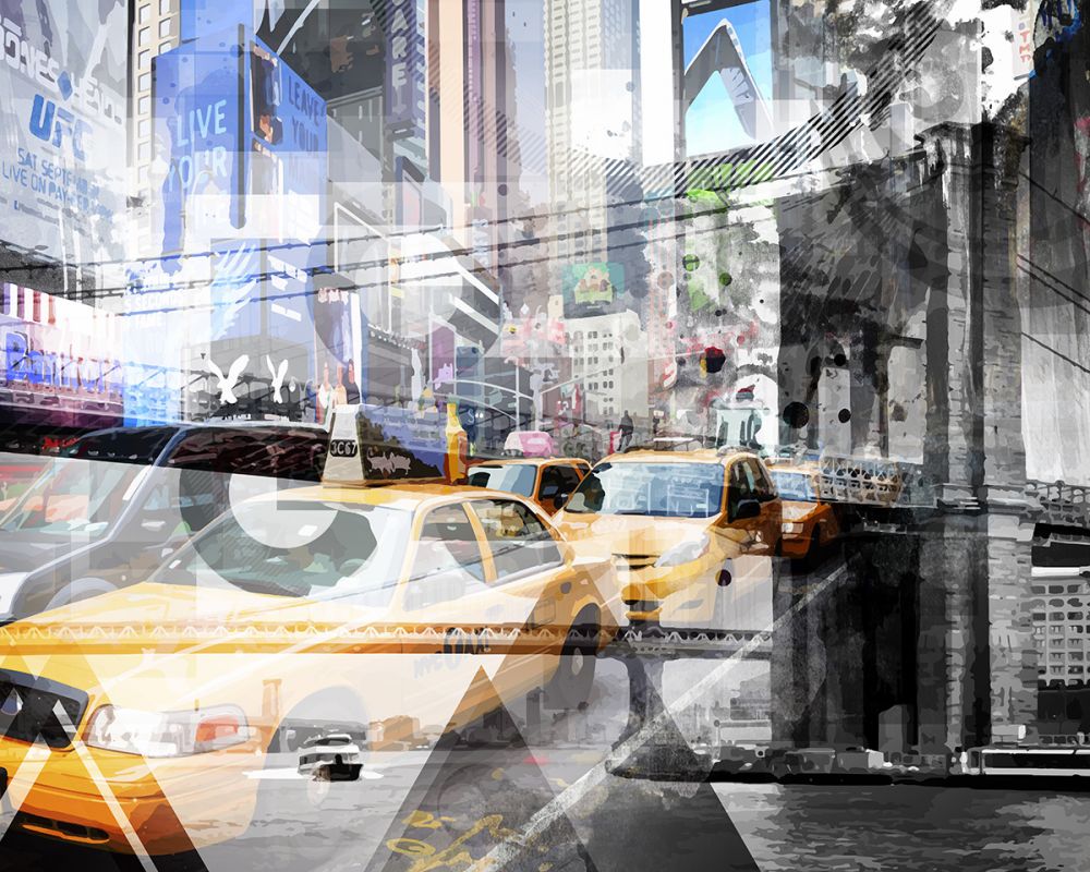 New York City, Geometric Mix No 9