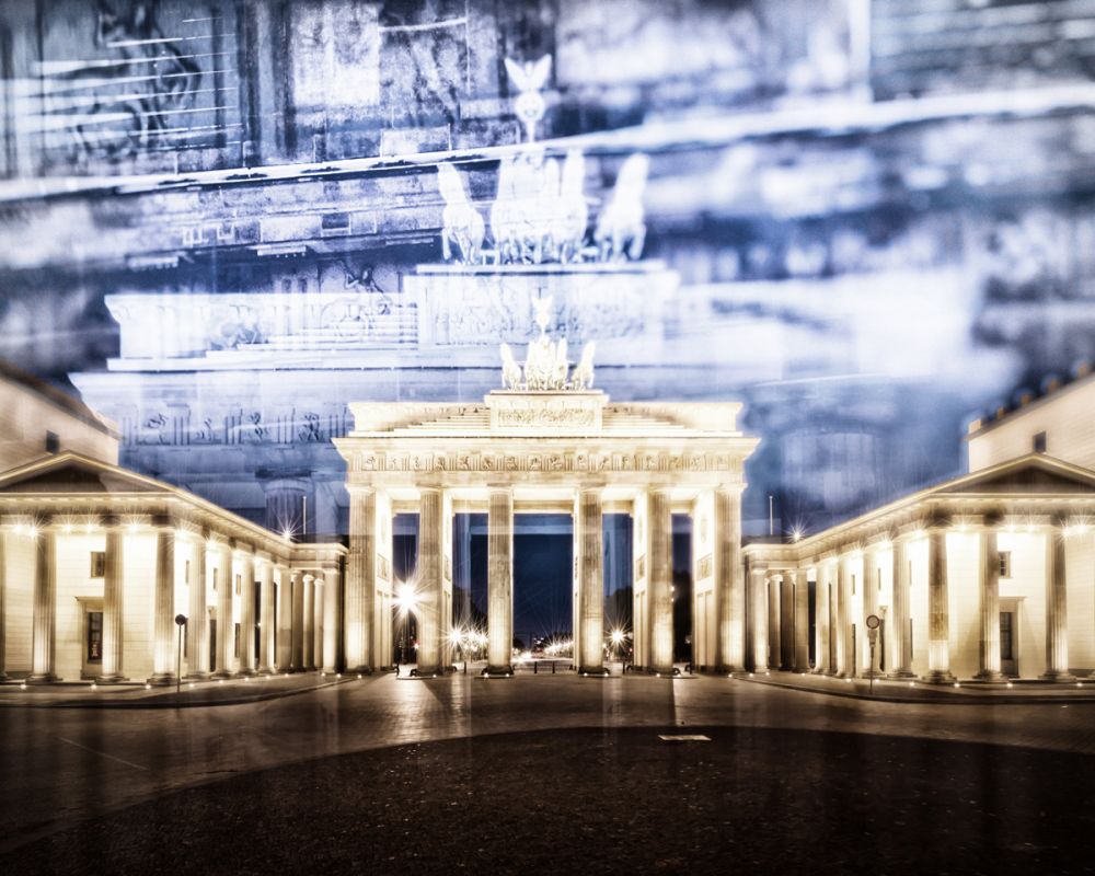 Berlin, Brandenburg Gate In Detail