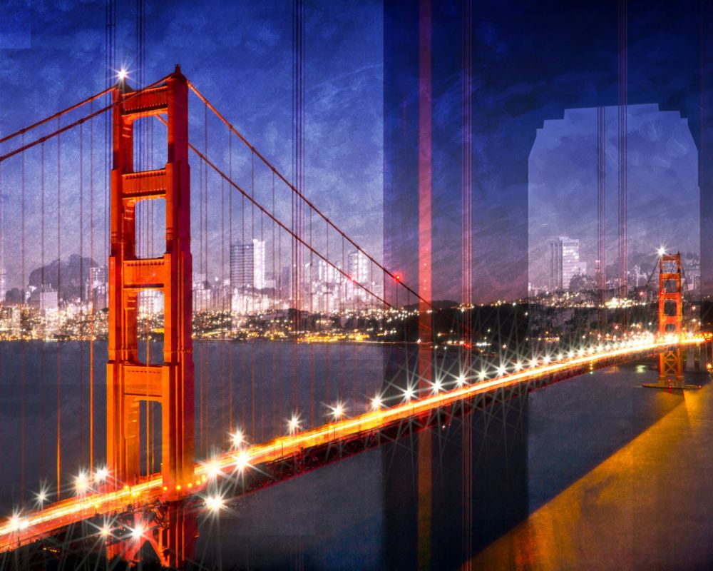 City Art, Golden Gate Bridge Composing