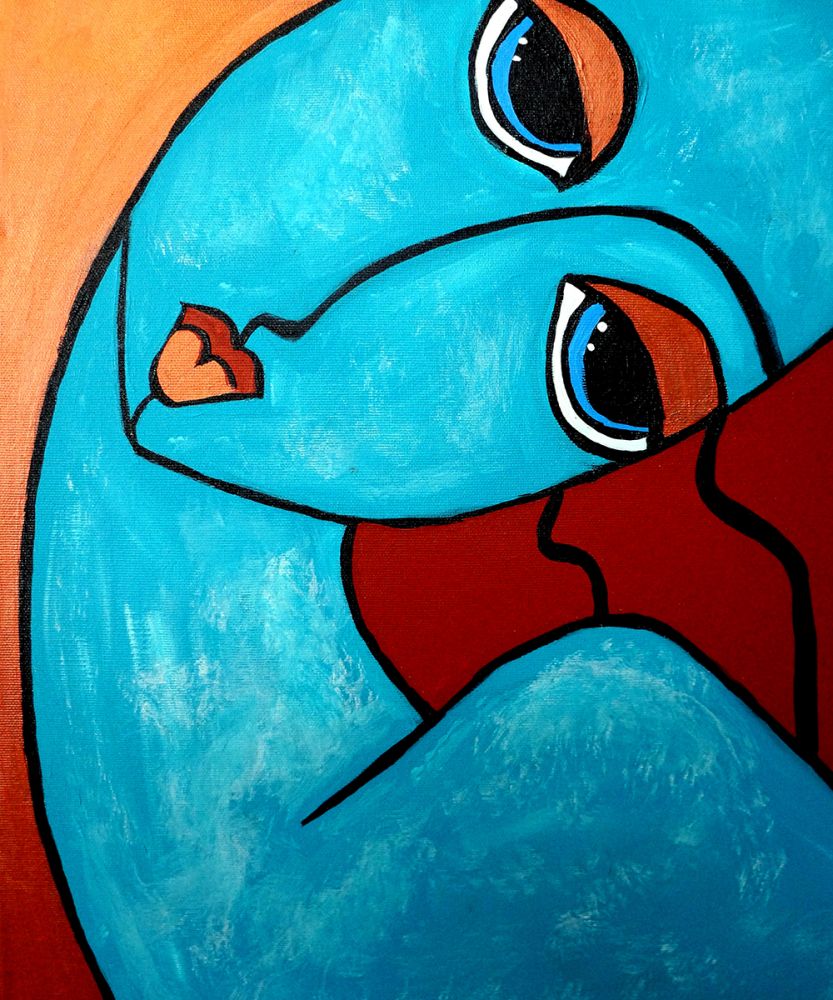 Picasso by Nora, Feeling Blue