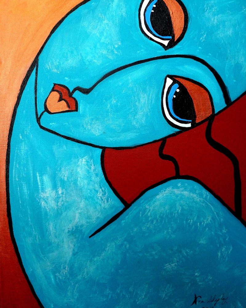 Picasso by Nora, Feeling Blue