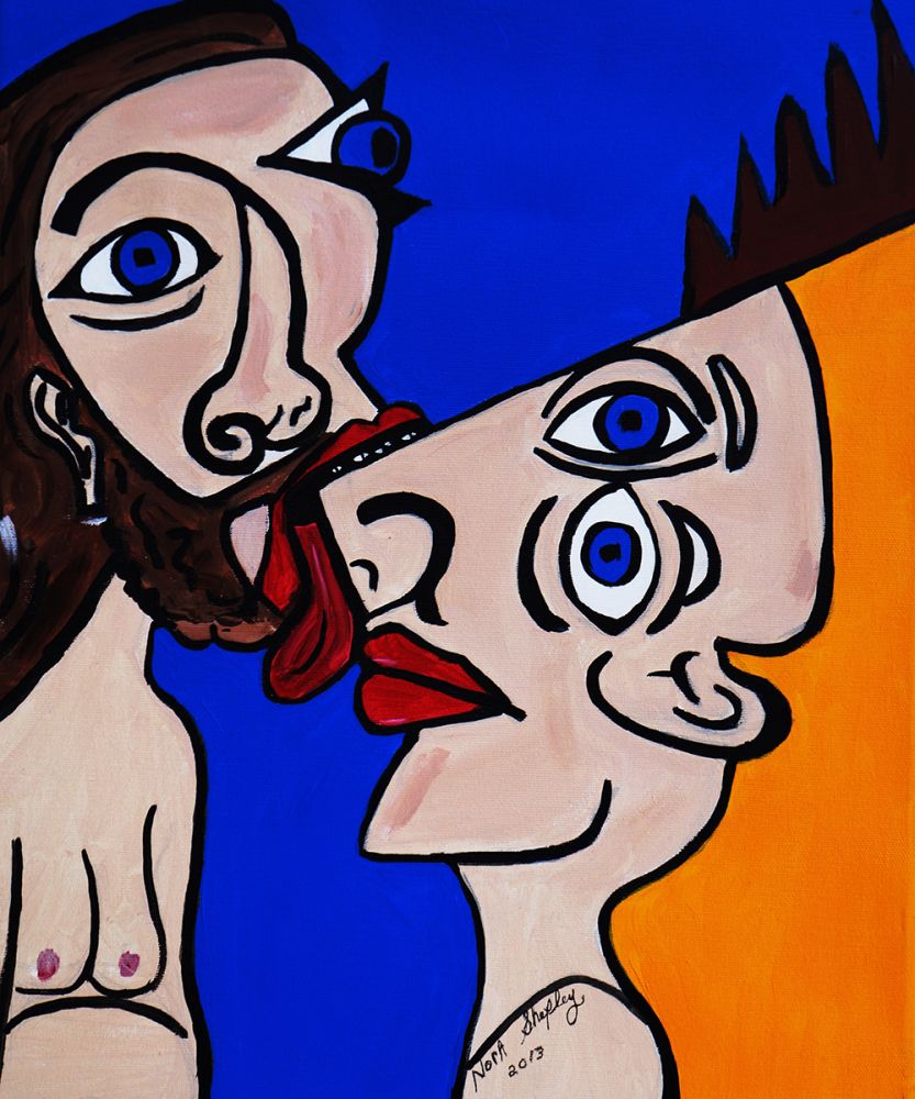 Picasso by Nora, Give Me a Little Kiss