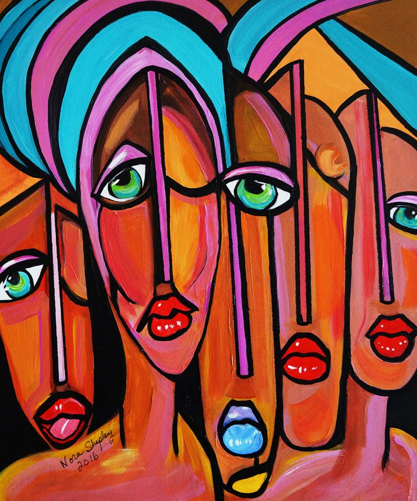 Picasso by Nora, Four Eyes