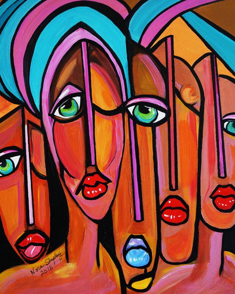 Picasso by Nora, Four Eyes