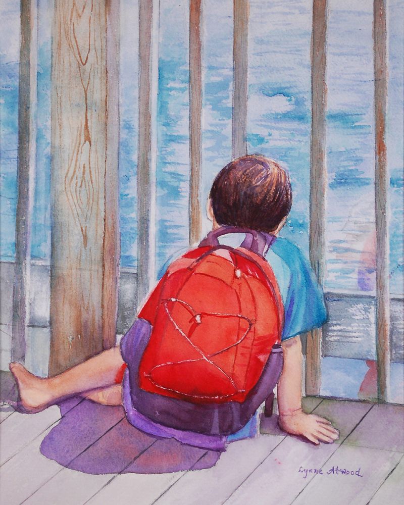 Red Backpack