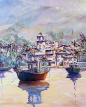 White Dream Old Boat