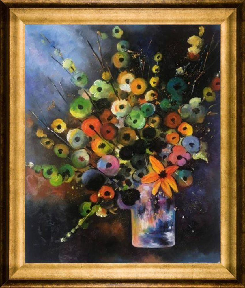 Bunch (451180) Reproduction Pre-framed - Athenian Gold Frame 20"X24"