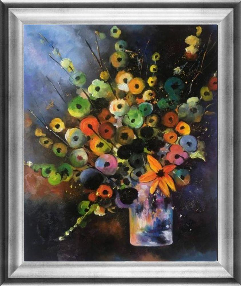 Bunch (451180) Reproduction Pre-framed - Athenian Silver Frame 20"X24"