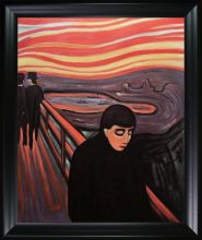 Despair, 1894 Pre-Framed