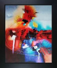 Abstract II Reproduction Pre-framed