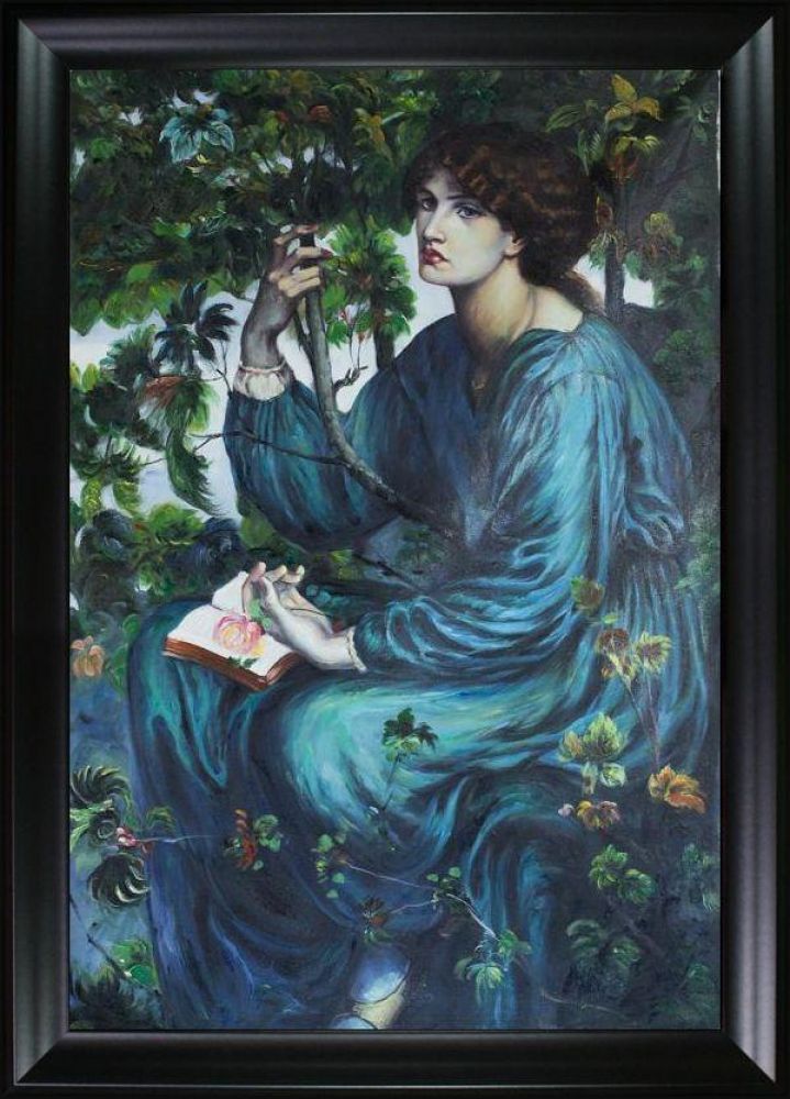 The Day Dream Pre-framed - Black Matte Frame 24"X36"