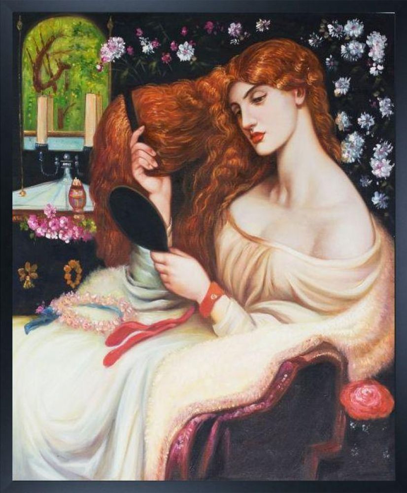 Lady Lilith Pre-framed - Studio Black Wood Frame 20"X24"