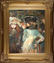 Place Clichy (Two Elegant Women) Pre-Framed