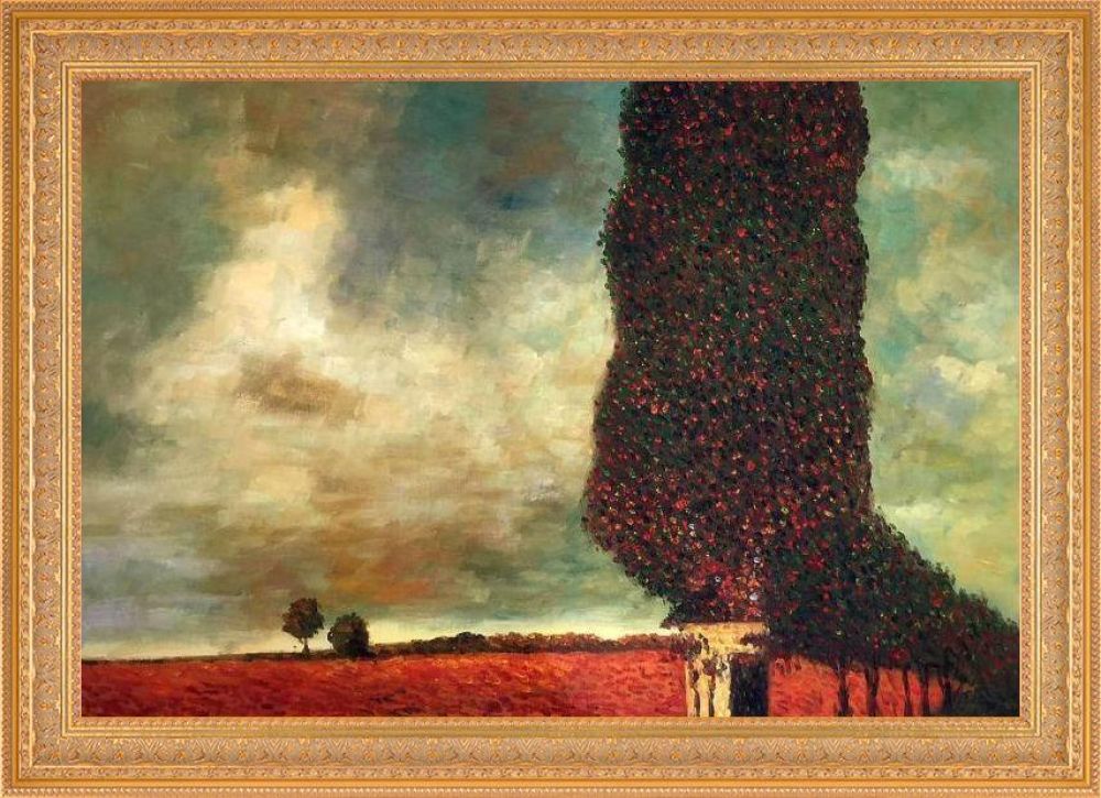 High Poplar Pre-framed - Sovereign Frame 24" X 36"