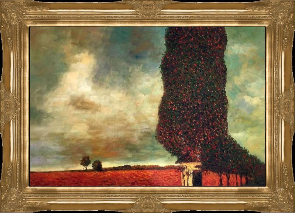 High Poplar Pre-framed - Victorian Gold Frame 24"X36"