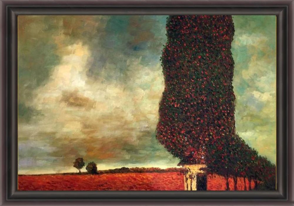 High Poplar Pre-framed - Opulent Frame 24"X36"