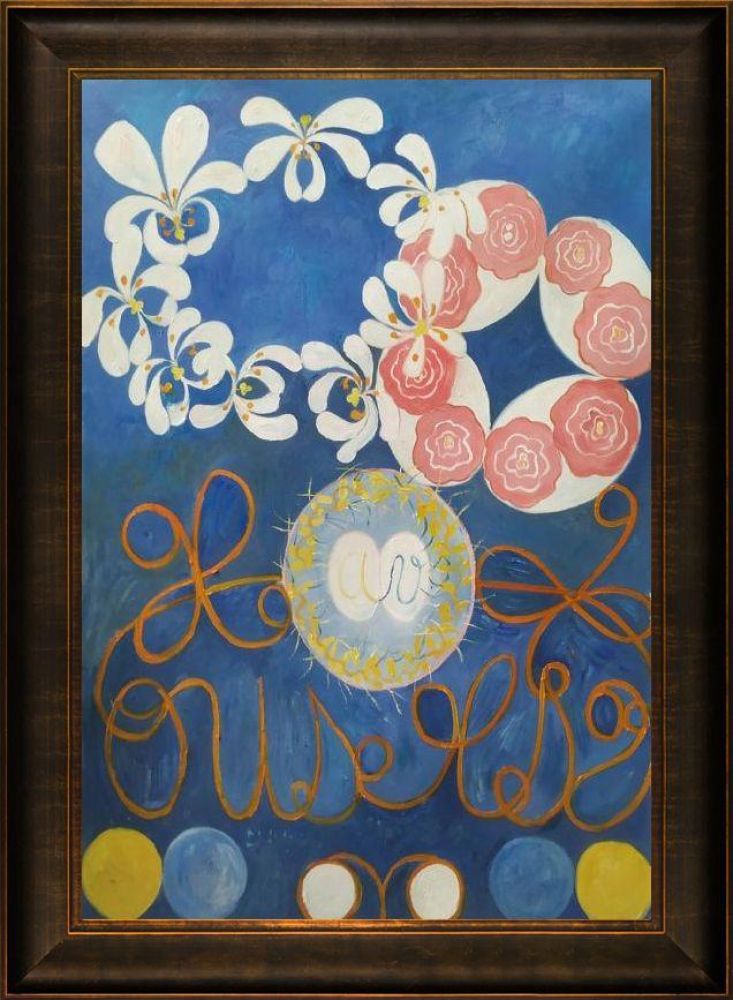 Group IV, The Ten Largest, No. 1, Childhood Pre-Framed - Veine D'Or Bronze Scoop Frame 24"X36"