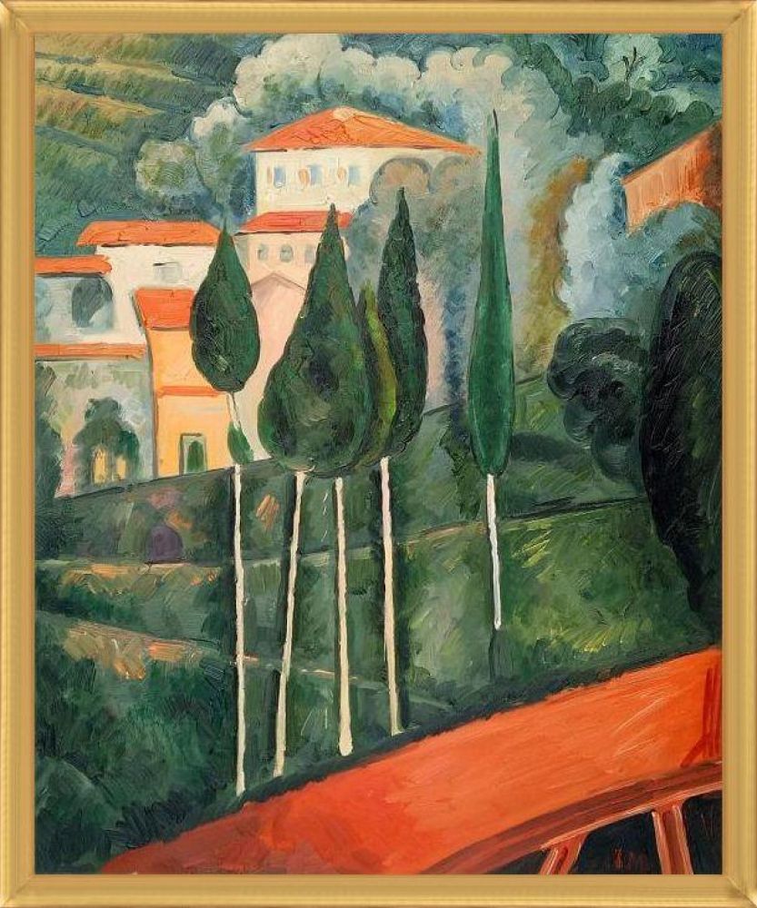 Landscape, Southern France Pre-framed - Piccino Luminoso Frame 20" X 24"