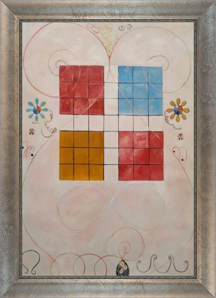 Group IV, The Ten Largest, No. 10, Old Age Pre-Framed - Champage Scoop with Swirl Lip Frame 24"X36"