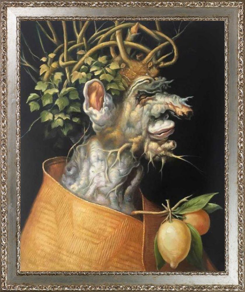 Winter Pre-Framed - Versailles Silver Salon Frame 20" X 24"