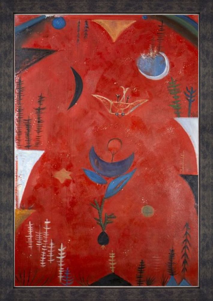 Flower Myth Pre-Framed - Suede Premier Frame 24"X36"