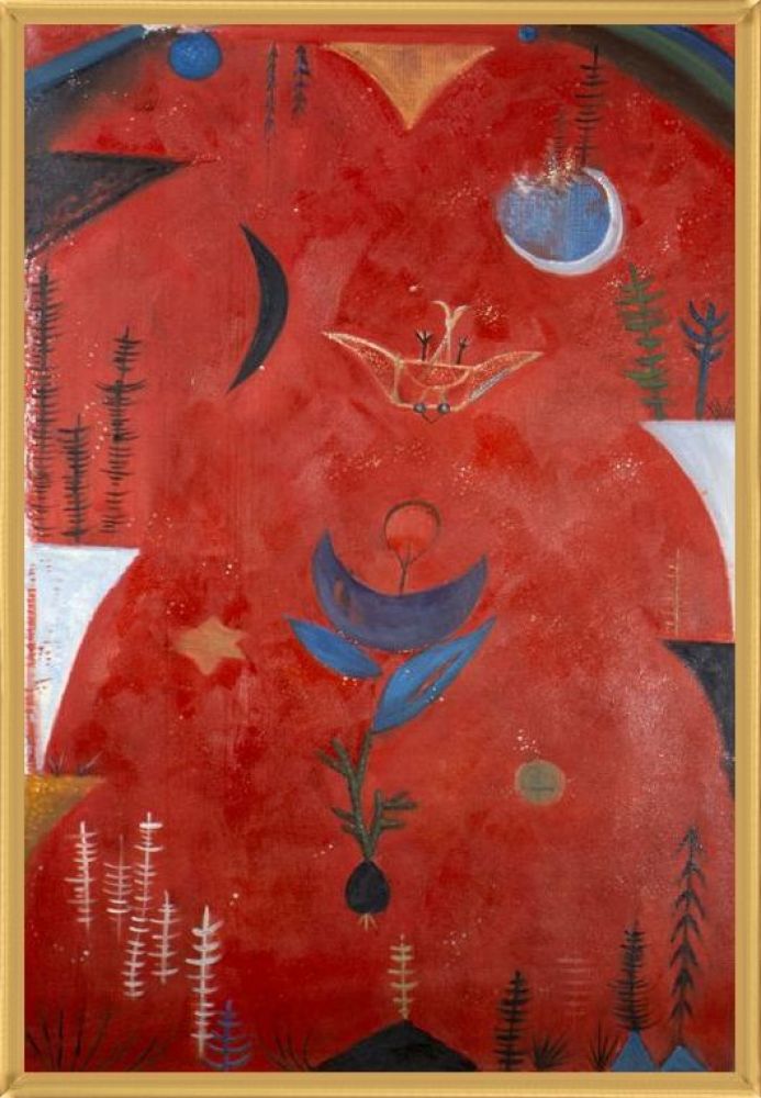 Flower Myth Pre-Framed - Piccino Luminoso Frame 24" X 36"