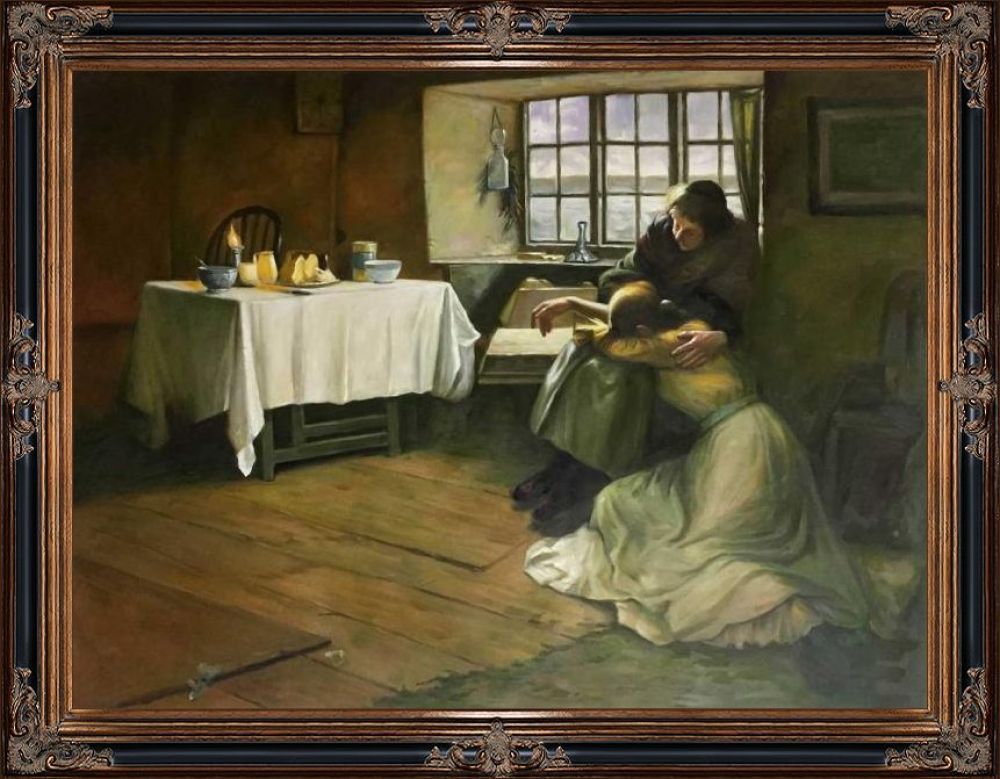 A Hopeless Dawn Pre-Framed - Excalibur Frame 30"X40"