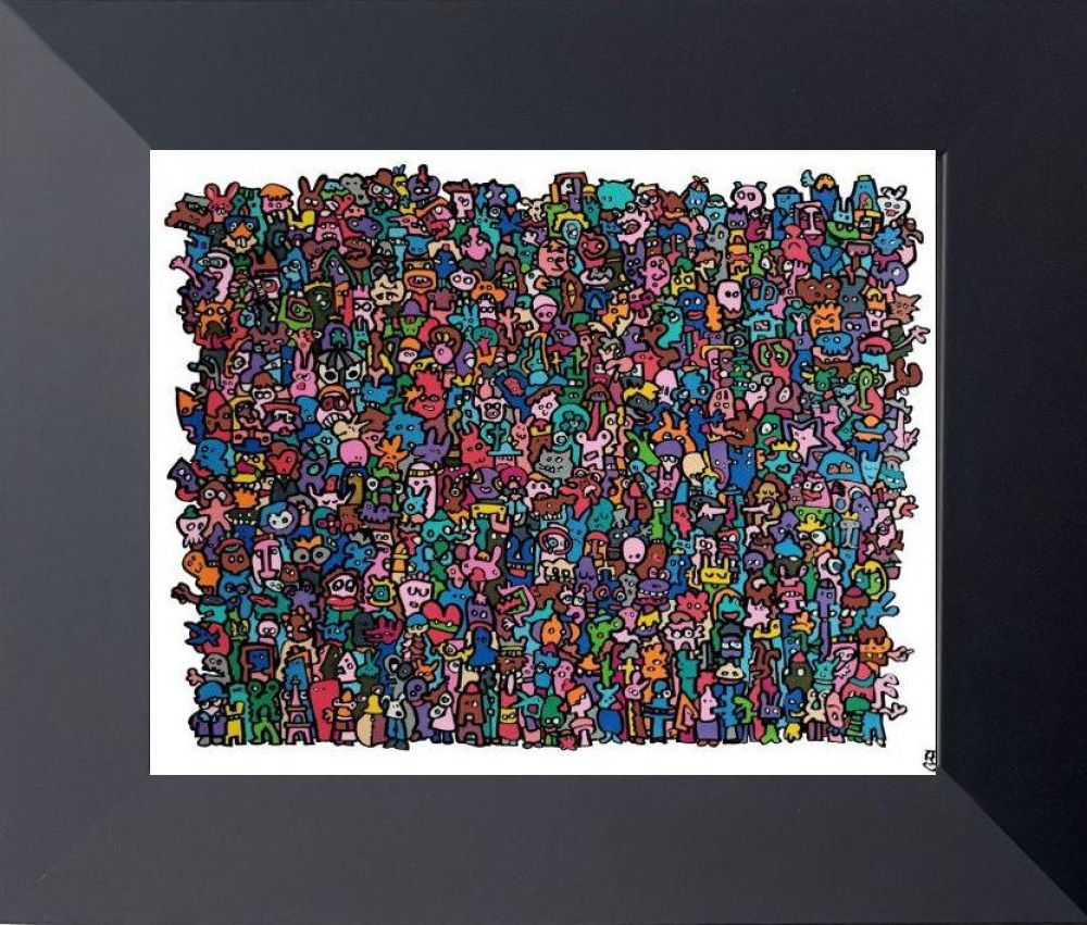 Photo De Classe Pre-framed - Flat Black Studio Frame 8"X10"