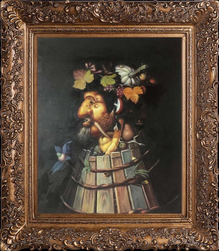 Autumn Pre-Framed - Burgeon Gold Frame 20"X24"