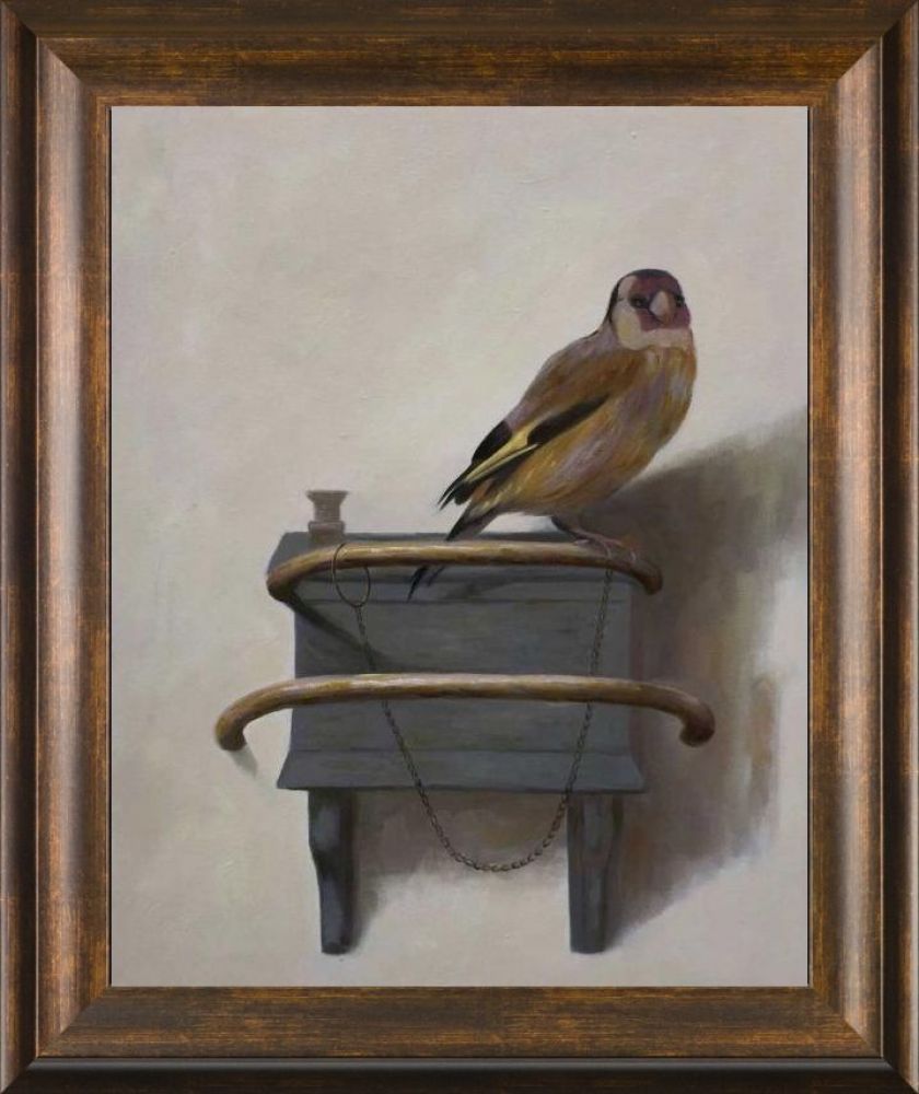 The Goldfinch Pre-Framed - Modena Vintage 16" X 20"