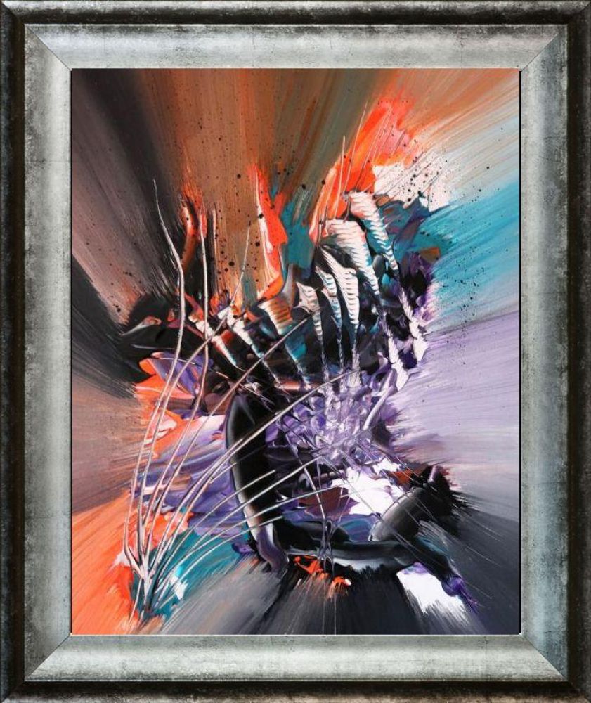 Mistake 2 Pre-framed - Athenian Distressed Silver Frame 16" X 20"