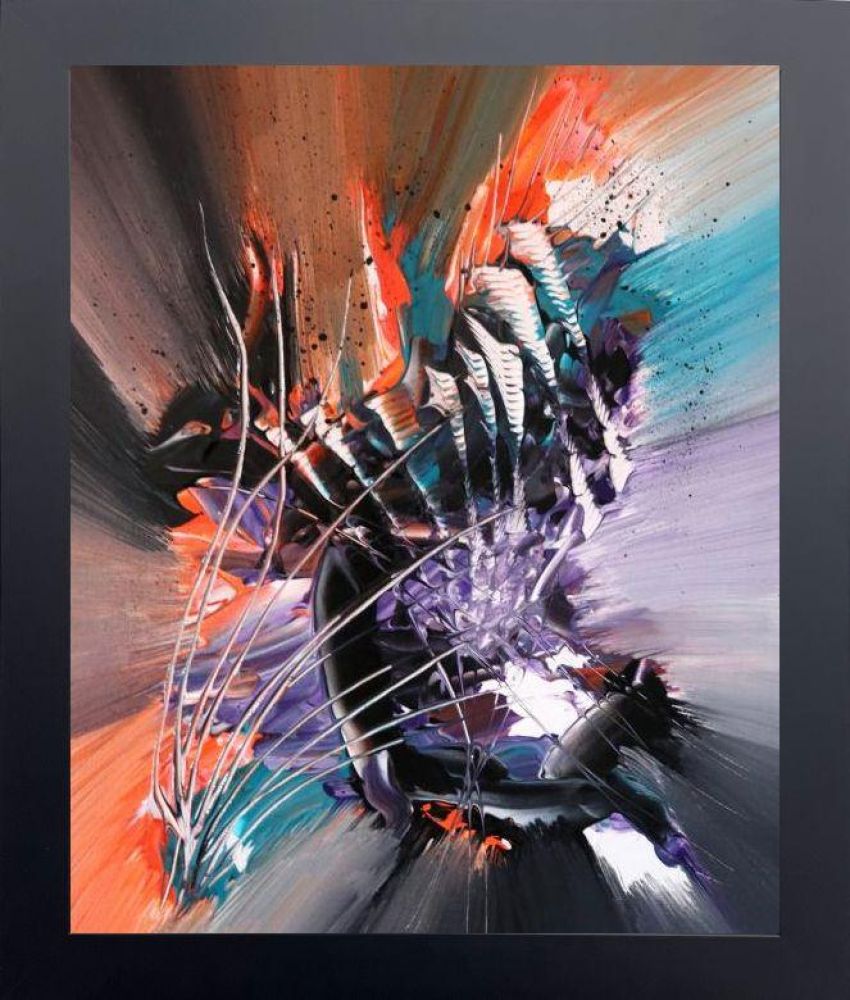 Mistake 2 Pre-framed - Flat Black Studio Frame 20"X24"