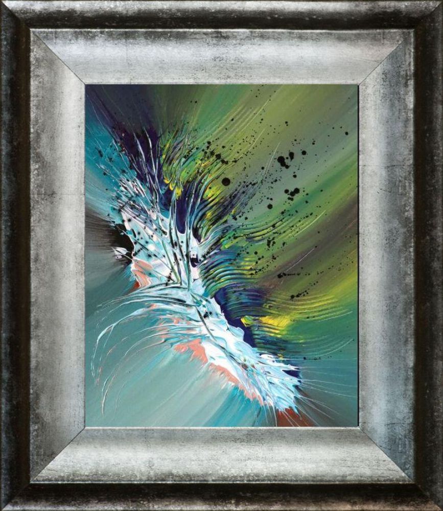 Evolution 3 Pre-framed - Athenian Distressed Silver Frame 8"x10"