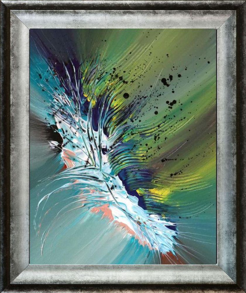 Evolution 3 Pre-framed - Athenian Distressed Silver Frame 16" X 20"