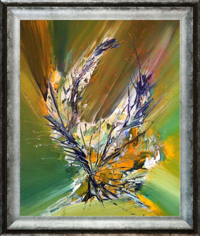 Like a Papillon 2 Pre-framed - Athenian Distressed Silver Frame 20"X24"