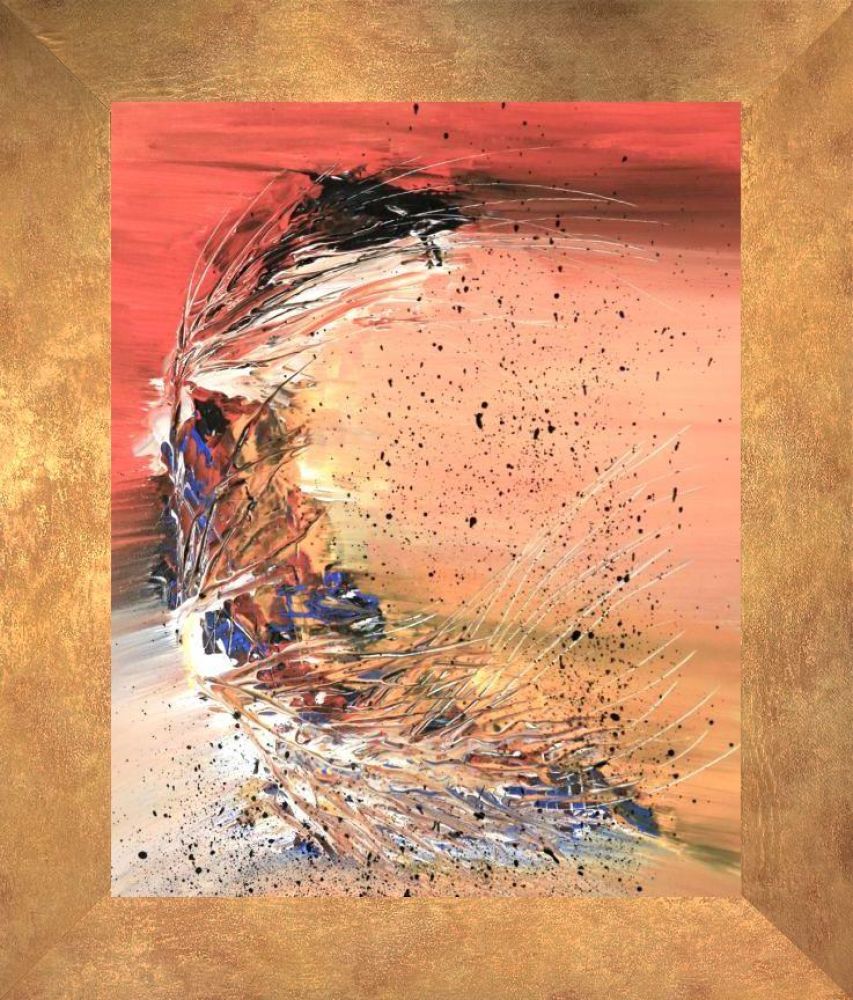 Under the Sea 4 Pre-framed - Florentine Gold Frame 16"X20"