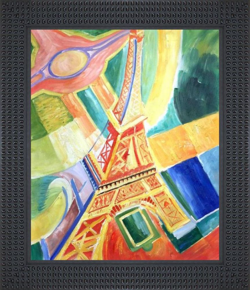 La Tour Eiffel, 1928 Pre-Framed - Java Bean Frame 20" X 24"