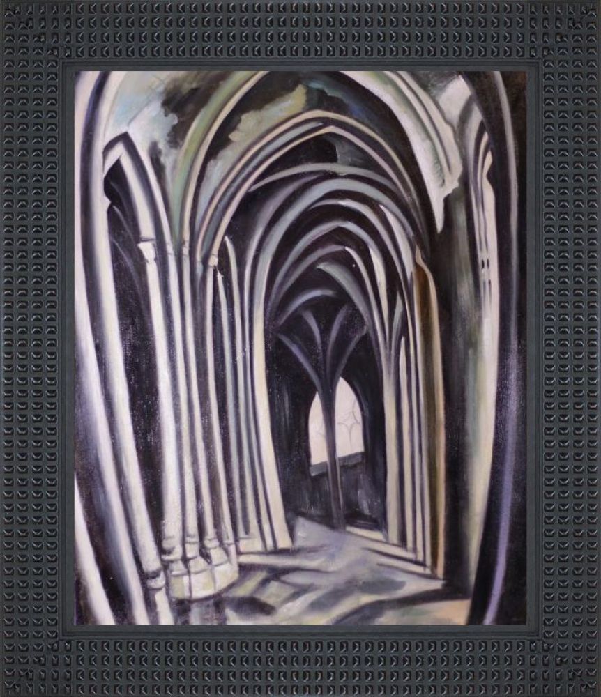 Saint-Severin No. 3 Pre-Framed - Java Bean Frame 20" X 24"